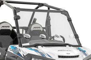 Polaris RZR XP 1000 EPS DYNAMIX Edition Full Windshield - Rough Country - Vented, Scratch Resistant - 2019